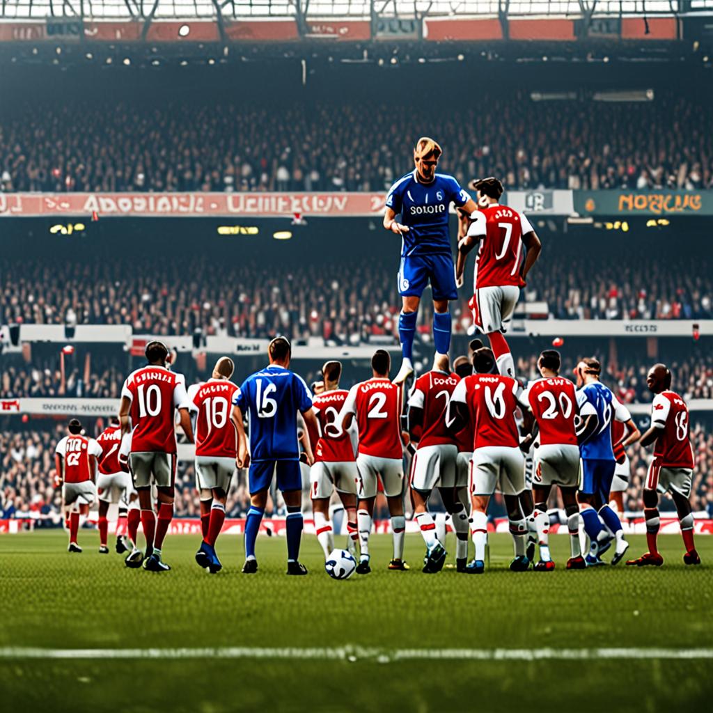 Arsenal Gagal Menang Atas Chelsea yang Bermain dengan 10 Pemain