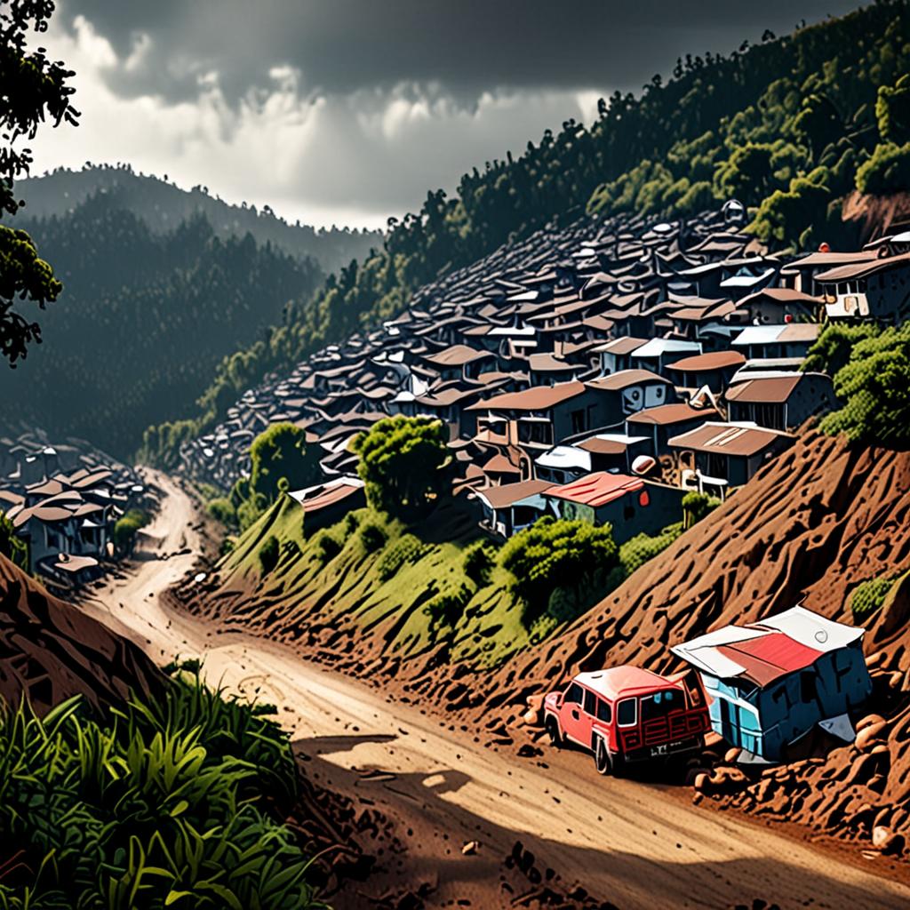 Potensi Longsor Susulan di Cisarua, Bandung Barat