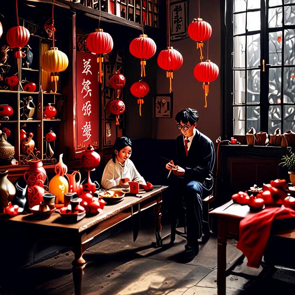 Karakter Harry Potter Jadi Tren Dekorasi Imlek di China