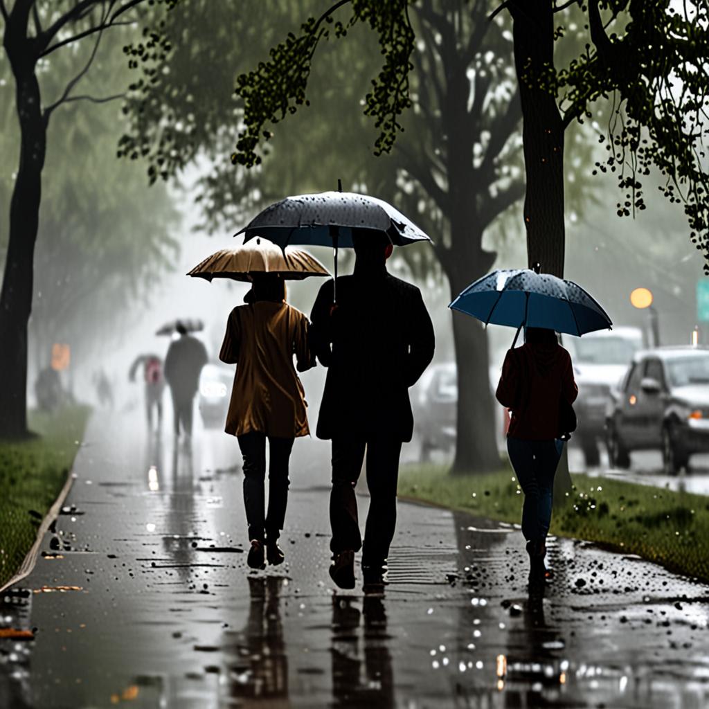 Cuaca Indonesia di Awal Minggu: Hujan Ringan Mengguyur Sebagian Besar Wilayah